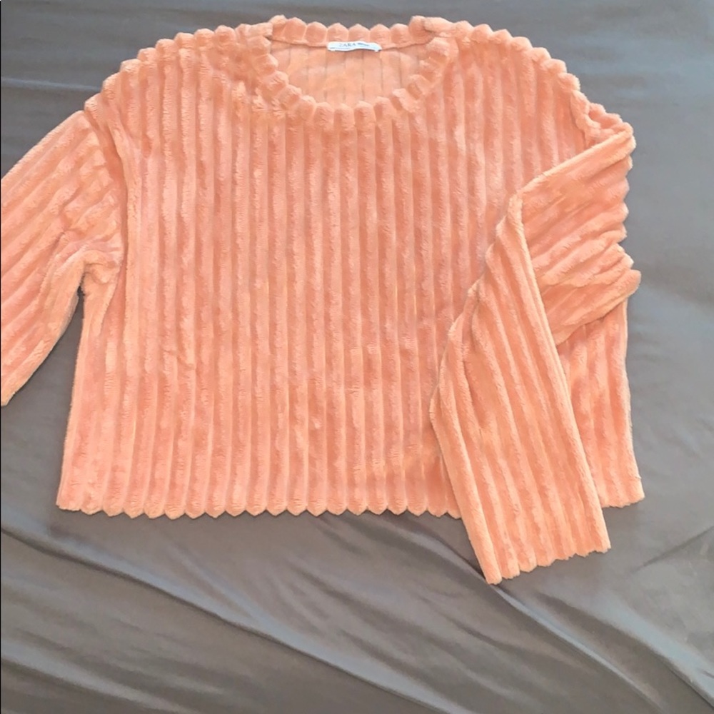 Blush, soft shirt/sweater Zara